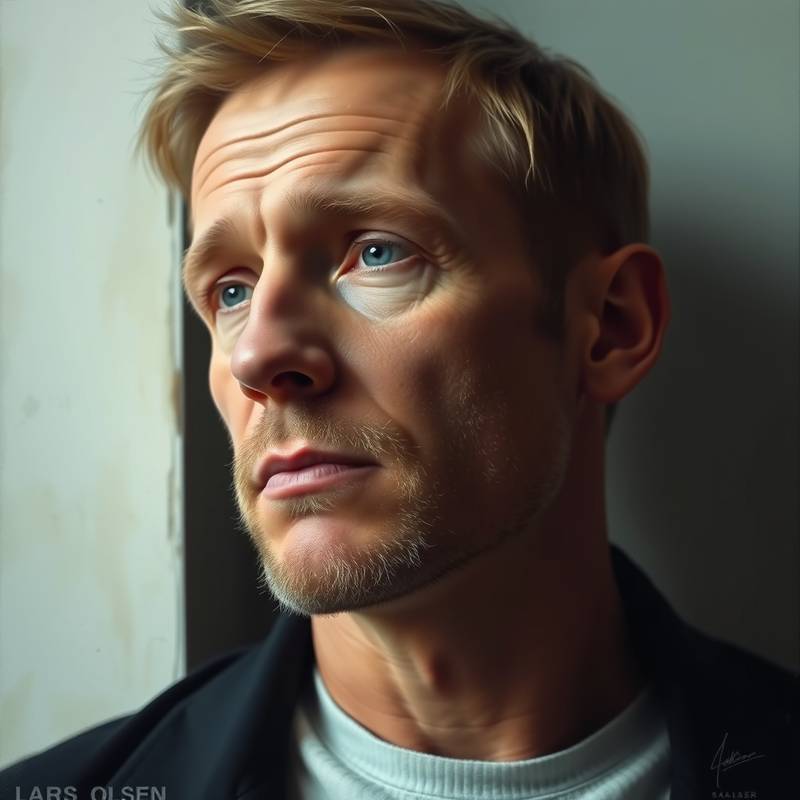 Portræt af Lars Olsen