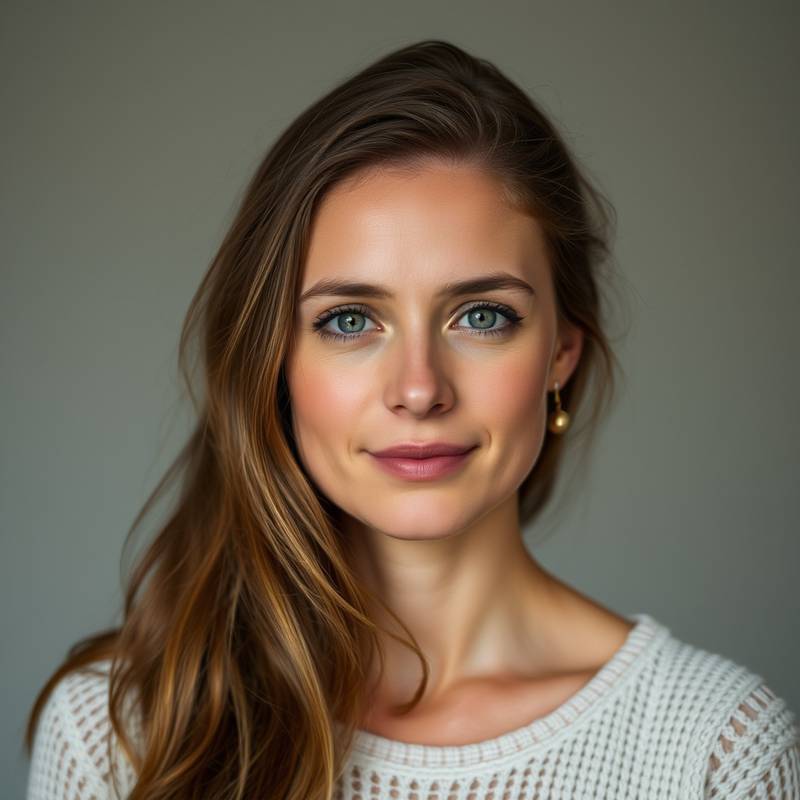 Portræt af Maria Andersen